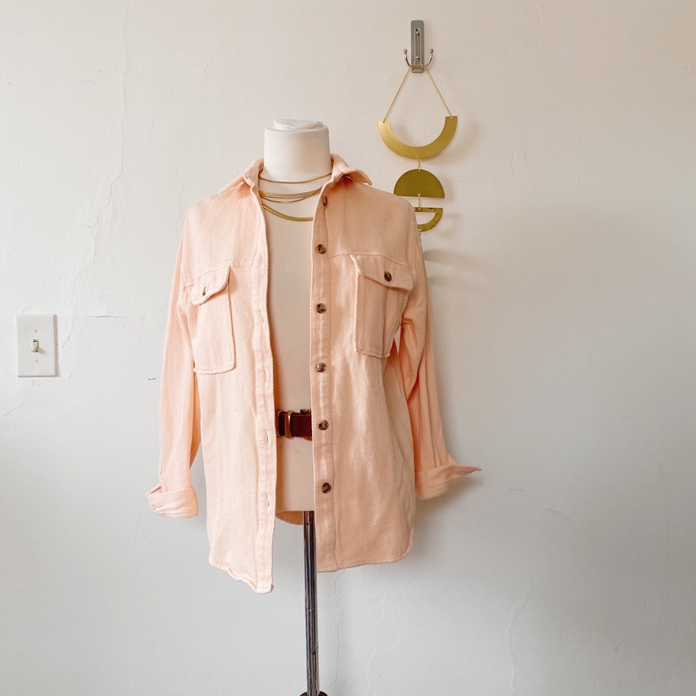 Lightweight Oversized Shacket